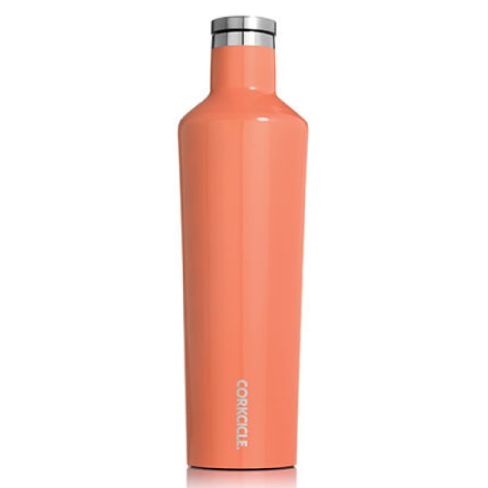 Corkcicle 25oz Canteen - Gloss Peach Echo